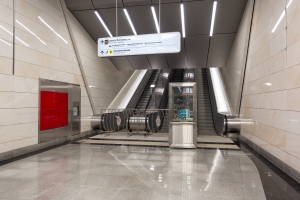 Пересадка между станциями «Авиамоторная» БКЛ и Калининской линии метро готова на 96%