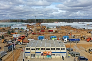 Новый медцентр в ТиНАО почти достроен