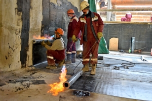 Собянин осмотрел ход строительства станции метро «Лианозово»