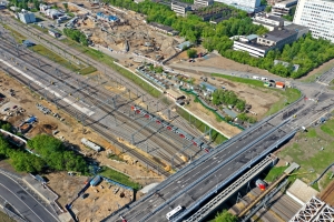 Строительство путепровода на ул. 800-летия Москвы завершится в 2024 году