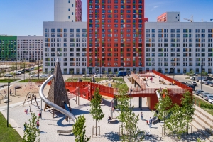 В ЖК «Бунинские луга» ввели шесть жилых корпусов