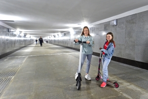 Собянин открыл подземный переход в Марфине