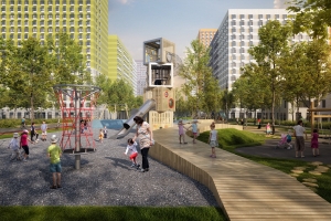Необычные игровые пространства появятся в ЖК Новой Москвы
