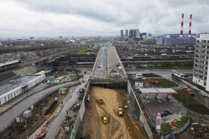 В Москве продолжается строительство ЮВХ