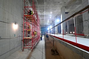 Станция метро «Тютчевская» Троицкой линии готова более чем на две трети