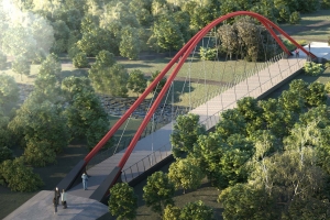 Мост через реку Сосенку планируется ввести в третьем квартале 2023 года