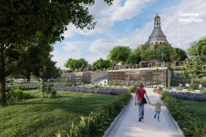 На Крутицкой набережной появится цветущий сад