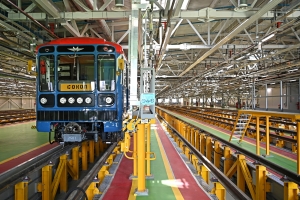 Комплекс мастерских с зоной ремонта ввели в электродепо «Сокол»