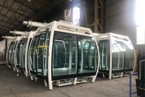 Для колеса обозрения «Солнце Москвы» доставлены первые кабины