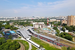 ТПУ «Щукинская» объединил метро, МЦД, автобусы и трамваи: фотолента