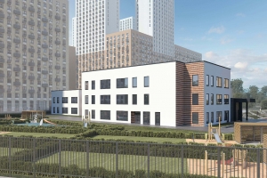 Трехцветный детский сад появится в районе Южное Бутово