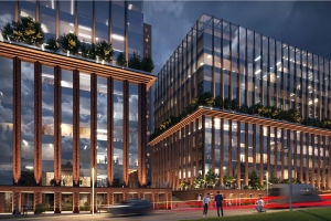 Крыша офисного центра TALLER будет состоять из солнечных батарей