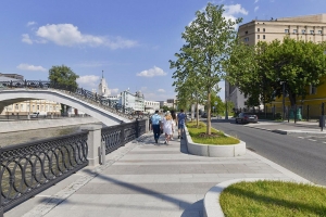 В Москве благоустроят более 100 км набережных