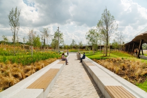 Зеленые уголки и места для отдыха появятся у Оленьих прудов в Сокольниках в рамках КРТ