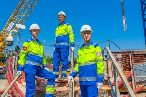 На площадке Мосинжпроекта действует комплекс по обучению работам на высоте