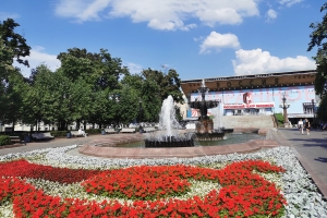 На Пушкинской площади отремонтируют фонтан 1949 года постройки