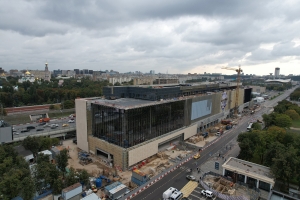 Международный центр самбо и бокса в Лужниках готов почти наполовину