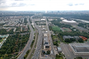 Завершается отделка здания Центра самбо и бокса в Лужниках