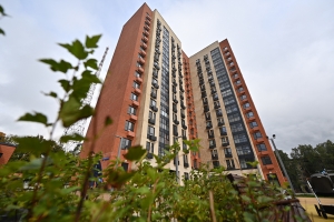 Собянин осмотрел дом по реновации в районе Хорошёво-Мнёвники