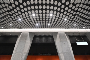 В оформлении станций южного участка БКЛ архитекторы использовали уникальные материалы