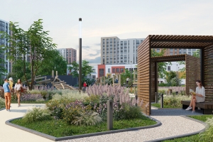 Паркинг с выездом на Ленинградку построят в ЖК «1-й Ленинградский»