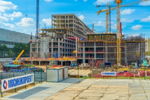 Более 1000 человек задействуют на стройплощадке НКЦ в праздники