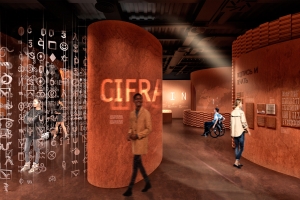 Воссоздана историческая кладка фасадов Музея криптографии