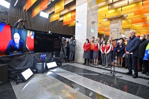 Собянин доложил Путину об успехах столицы в сфере развития метро и дорожного строительства