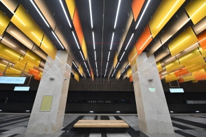 У станции БКЛ метро «Новаторская» появится новая зона отдыха