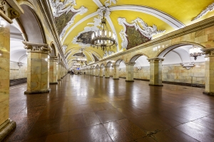 Вестибюль станции метро «Комсомольская» отремонтируют