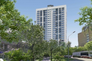 Темно-серые вставки украсят дом по реновации в районе Головинский