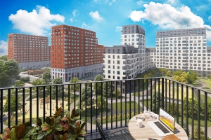 Жилой квартал ввели в микрорайоне Центральный в Новых Ватутинках