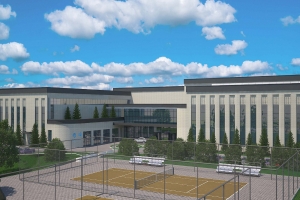 Спортивный комплекс в районе Алексеевский украсят витражи