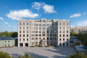 Клубный дом с двухуровневыми пентхаусами появится у Чистых прудов