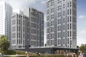 Два корпуса по реновации введут в районе Котловка в 2023 году