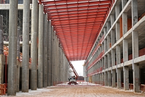 Собянин и Рогозин осмотрели ход строительства Национального космического центра