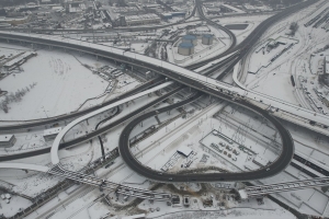 Собянин осмотрел строящийся участок ЮВХ от шоссе Энтузиастов до Рязанского проспекта