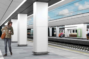 Реконструкция станции МЦД-1 Тимирязевская завершена на 90%