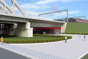 Вторая платформа станции Минская МЦД-4 будет готова до конца года