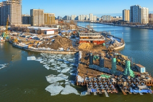 Пролет моста через затон Новинки на ЗИЛе готов на четверть – Бочкарёв