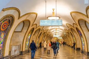 В Москве восстанавливают исторический облик станций метро