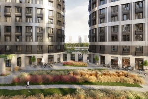 Приватные зоны и пешеходная галерея появятся в ЖК «Level Нагатинская»