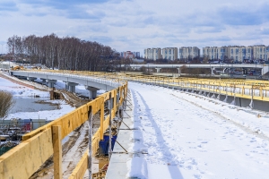 Метромост на участке Солнцевской линии метро готов более чем на 80%