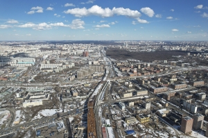 Почти 2,4 км над землей: на СВХ строят одну из самых длинных эстакад в городе