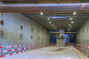 Готовность нового участка желтой линии метро составляет более 40%