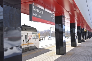 Собянин открыл новую станцию Минская будущего МЦД-4