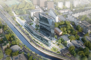 На набережной Яузы появится уникальный велопешеходный мост