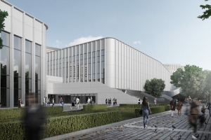 Строительство Академии «Динамо» у Петровского парка почти завершено