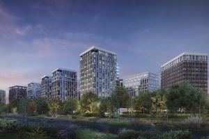 Набережную реки Раменки в ЖК West Garden благоустроят в этом году