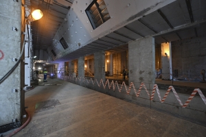 Монолитные конструкции пересадки со станции «Печатники» БКЛ на салатовую ветку готовы на 40%